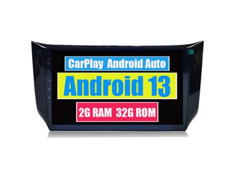 Autoradio Multimedia ROVERONE para Nissan Sylphy B17 Sentra 12 2012 - 2018 CarPlay Android Coche Radio Bluetooth Navegación