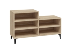 Zapatero Organizador en Derivados de Madera Roble Sonoma 102X36X60 Cm