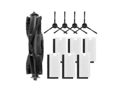 Compatible con el robot aspirador G11, cepillo de rodillo, cepillo principal, cepillo lateral, filtro y accesorios para filtro HEPA.