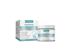 Polvo blanqueador dental, anticaries y reparador.