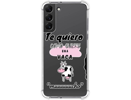 Carcasa Samsung Galaxy S22 Plus 5G TUMUNDOSMARTPHONE Dibujos Antigolpes Vaca Multicolor