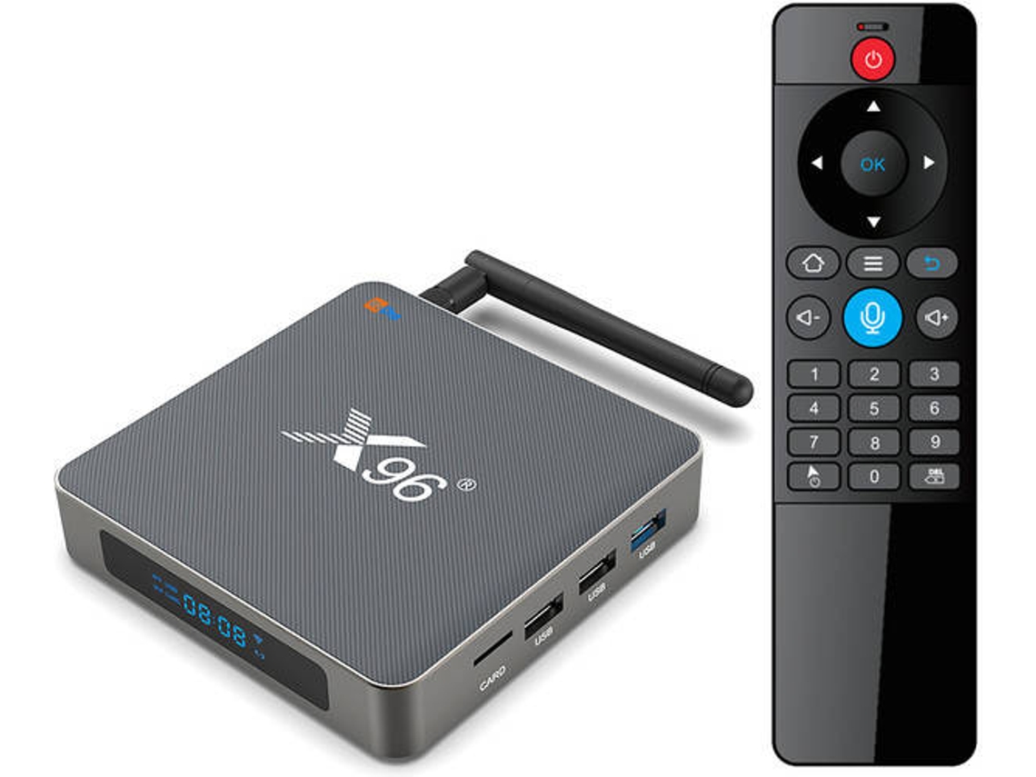 Box Smart TV WECHIP X96 X6 (Android - 4K Ultra HD - 8 GB RAM)