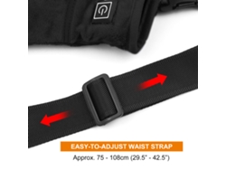 Jinwei-guante Calefactor Eléctrico De Mano Para Invierno Bolsa Cintura Caliente Para Caza Esquí Camping