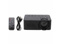 Miniproyector Portátil Hd 1080p Con Protección Ocular Para Cine En Casa En Interiores Y Exteriores, Con Altavoz.