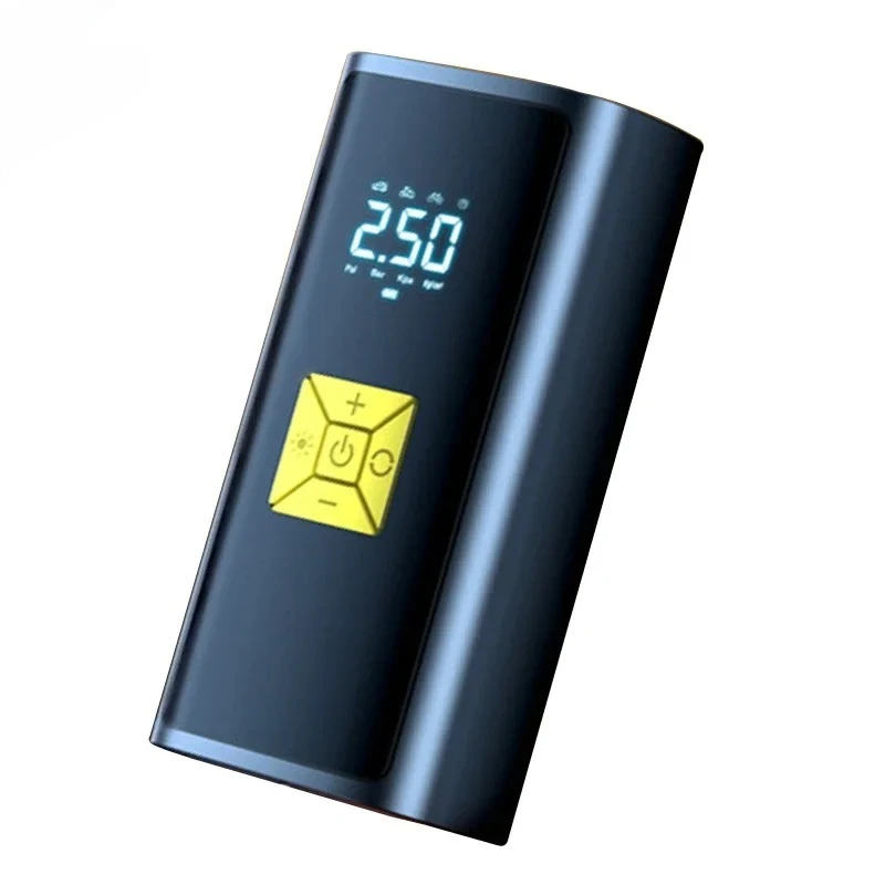 Compresor De Aire Eléctrico Para Coche (inalámbrico/con Cable) De 6000 Mah Con Led