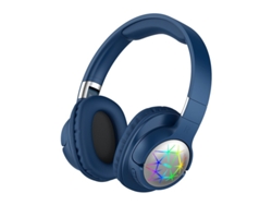 Auriculares Bluetooth Over-ear, Inalámbricos Plegables, Micrófono, 400mah Batería, Audio Baja Latencia Para Trabajo/estudio