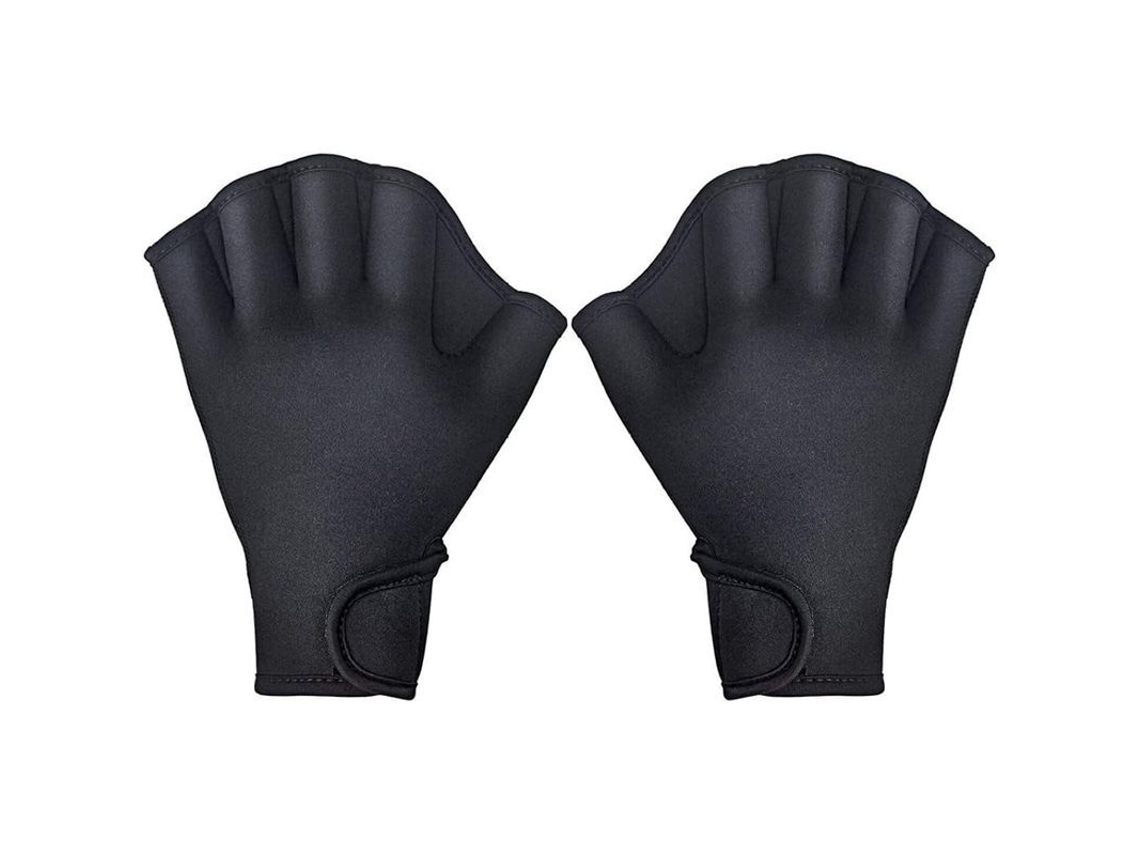 Guantes De Natación Adultos Con Dedo Abierto, Guantes De Buceo Deportivos Neopreno Con Membrana Para Entrenamiento Y Surf
