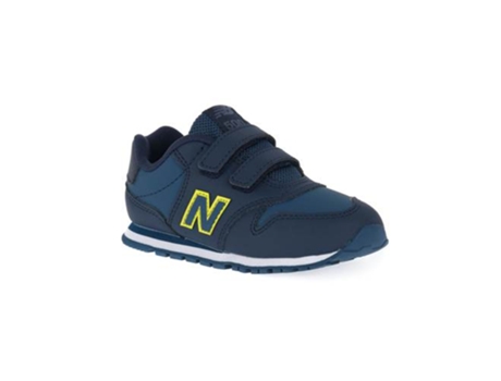 Zapatillas NEW BALANCE de Ante para Niños (Azul - 25)