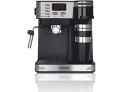 Cafetera HAEGER Multi Coffee (15 Bar - Café Molido y monodosis)