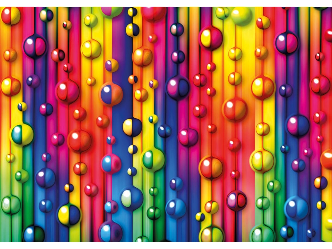 Rompecabezas Yazz Bubbles, 1000 piezas de colores