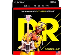 Juego de Cuerdas Bajo Eléctrico DR BZ-45 Bootzillas (.045 - .065 - .085 - .0105 - Acero Inoxidable)