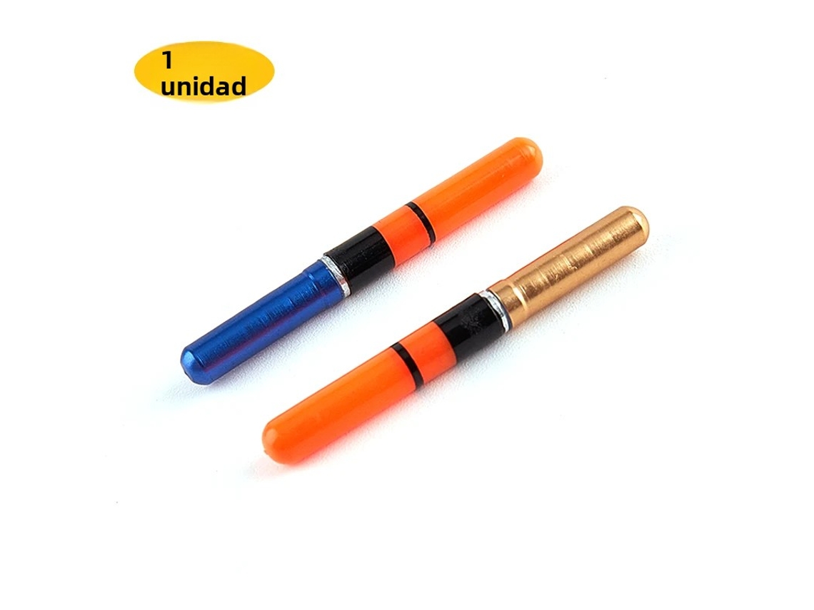(Modelo 2) Flotador de pesca nocturno iluminado con batería y luz LED