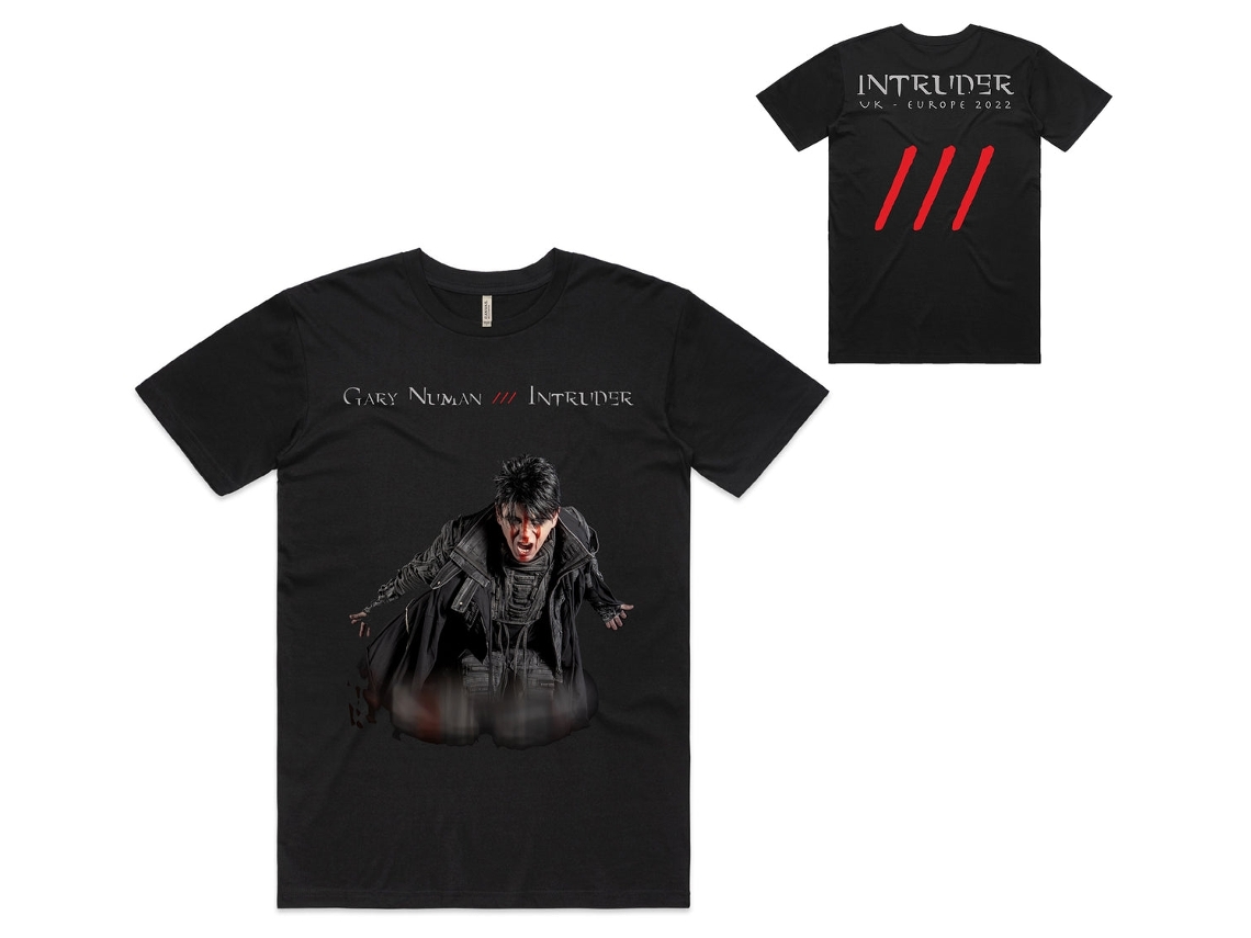 Gary Numan Intruder T-shirt Rockinstone Unisex Adults Best Sellers Size:l