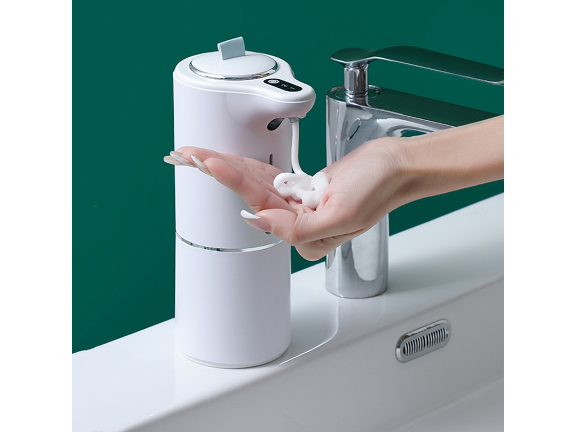 Dispensador Automático De Jabón Con Sensor (blanco) Y Desinfectante De Manos Inteligente.