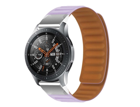 Correa Pulsera Magnética de Forte Conexión para Garmin Tactix 7 Pro Ballistics Edition Morado