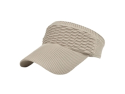 Sombrero De Sol De Ala Ancha Sin Parte Superior, Tejido Elástico Tejido, Para Actividades Al Aire Libre En Verano Para Mujeres.