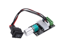 Controlador De Velocidad Para Motor De Cc De 6v-28v 3a Pwm Con Interruptor De Rotación Cw Ccw