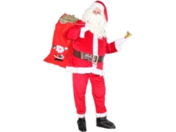 Disfraz de Hombre DISFRAZZES Papá Noel Deluxe (Talla: Talla Universal)
