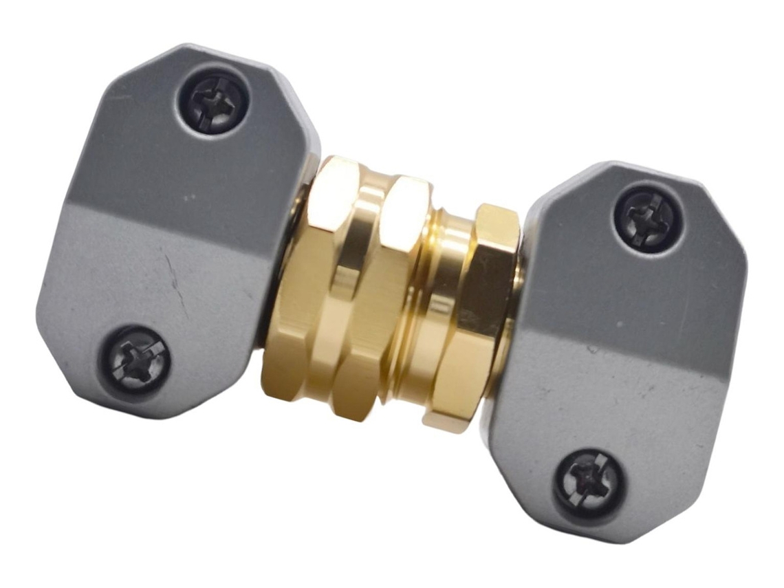 Conector de manguera macho-hembra, reparador de extremos de manguera