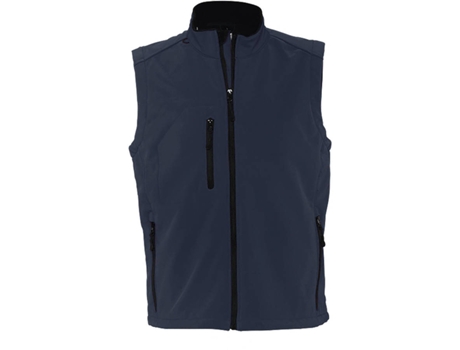 Chaleco SOL'S Rallye Poliéster, Elastano Hombre (L - Azul)