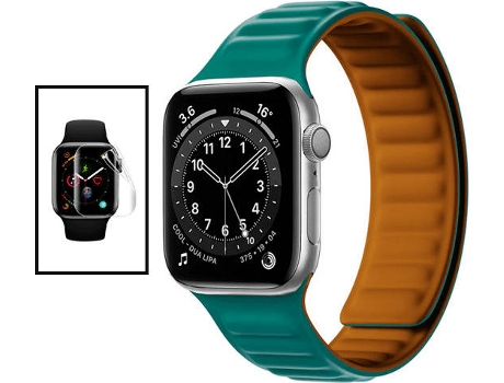 Kit Correa + Protector GIFT4ME (Apple Watch Series 6 - 44mm - Azul)