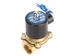 Válvula Solenoide Eléctrica Normalmente Cerrada De Latón Para Agua Gas Ac110v 3/4 Pulgada 20mm Hilo