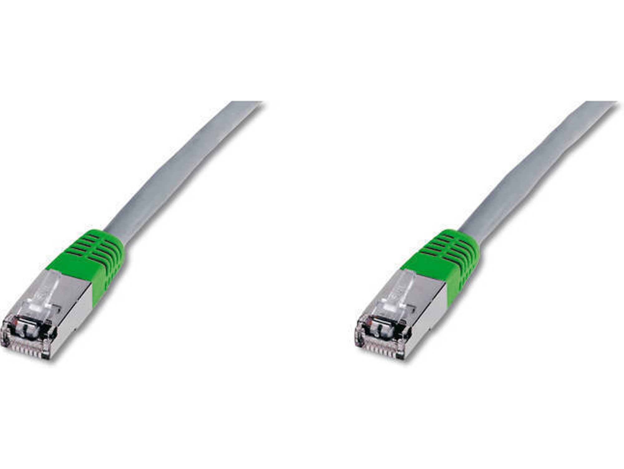 Cable de Red DIGITUS (RJ45 - 1 m - Gris)