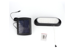 2026-lámpara De Pared Solar Led Impermeable Para Exteriores, Jardín, Patio Y Villa Con Cable Desconectable