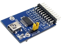 Placa de desarrollo USB para el módulo de comunicación FT245RL SFUSHOS