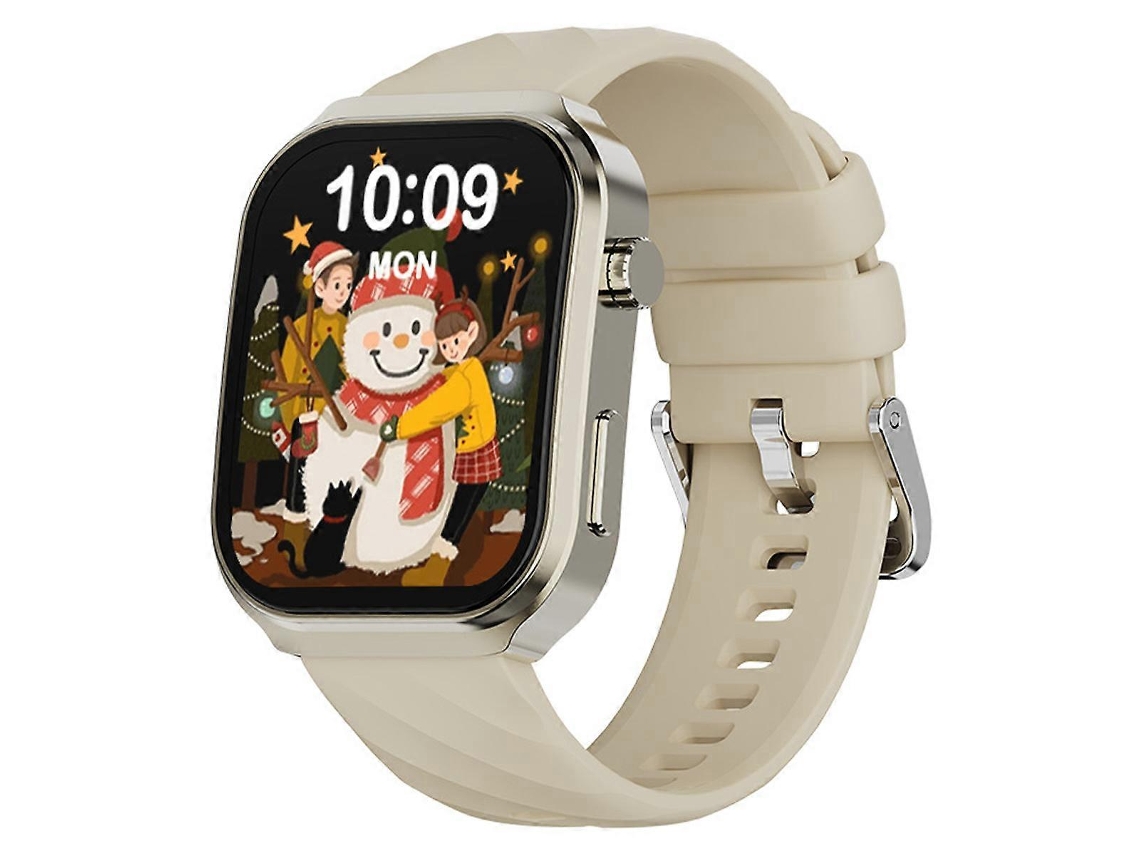Reloj inteligente con pantalla curva de 2,2 pulgadas, llamadas Bluetooth, asistente de voz y monitorización de salud para hombres y mujeres. Ly Ebike
