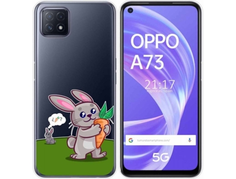 Carcasa Oppo A73 5G TUMUNDOSMARTPHONE Conejo