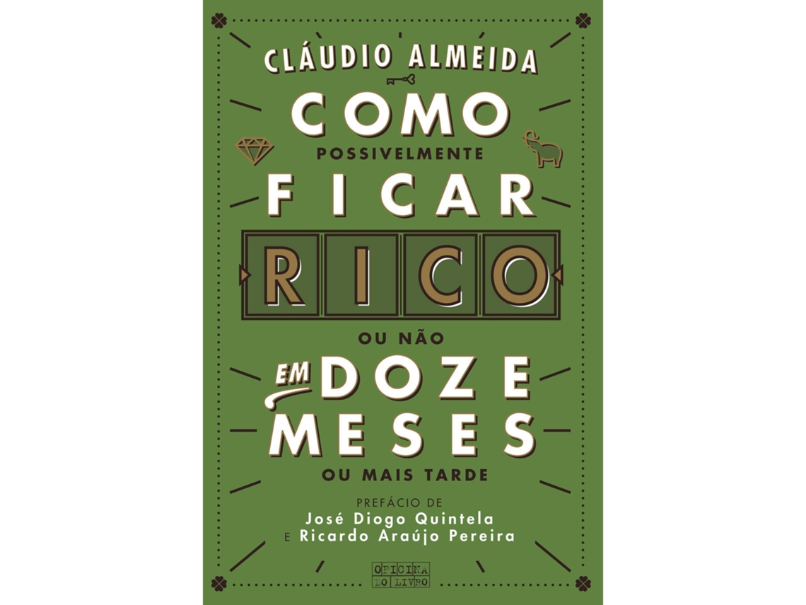 Libro Como Ficar Rico em Doze Meses de Cláudio Almeida (Portugués)
