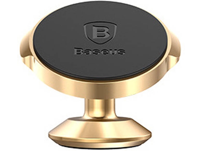 Soporte Auto BASEUS Dashboard Mount 360 Smartphone Dorado