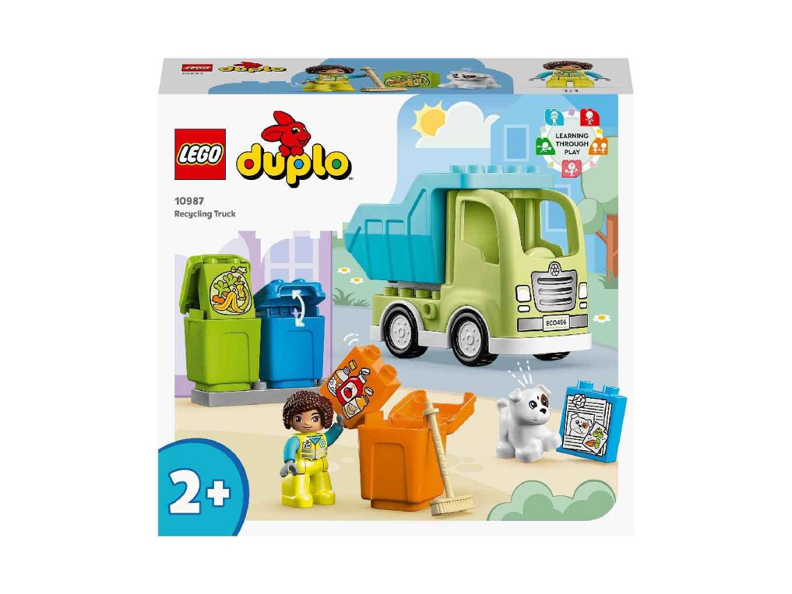 O Camião da Reciclagem - 10987 LEGO-DUPLO 
