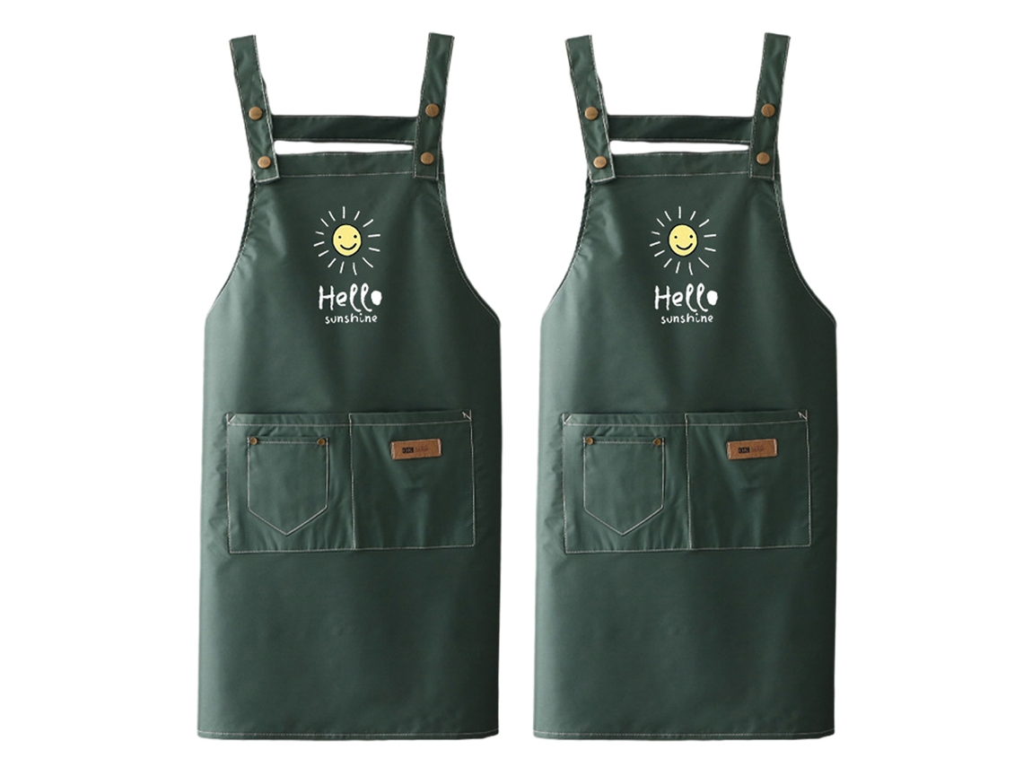 Mono Feminino De Pvc 2 Piezas, Mono Transpirable De Manga Larga, Antisuciedad, Para Cocina Y Uso Doméstico, Moda Verano