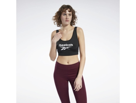 Top de Mujer REEBOK Cl Vector Bralete Negro (S)