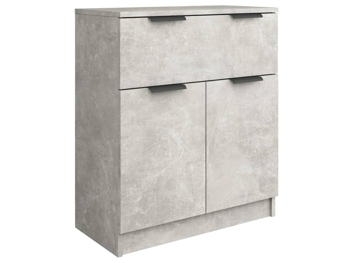 Aparador 60x30x70 cm Madera Procesada Cemento Gris MAISON EXCLUSIVE