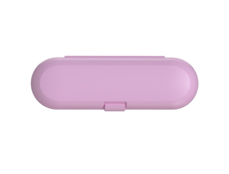 Caja de cepillo de dientes eléctrico, almacenamiento universal portátil de viaje para xiaomi[Rosado]