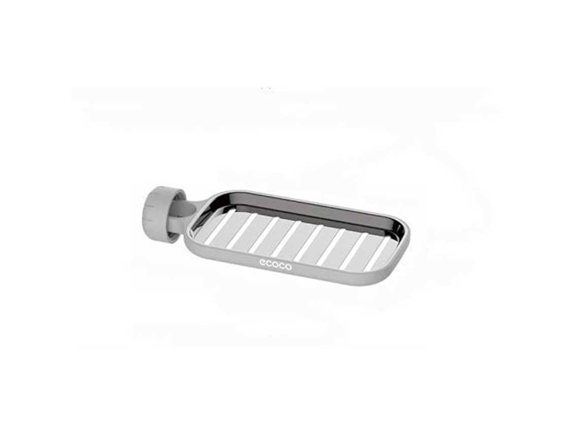 Soporte Para Grifo De Acero Inoxidable, Estante Para Cocina Y Baño, Jabonera Corta Gris