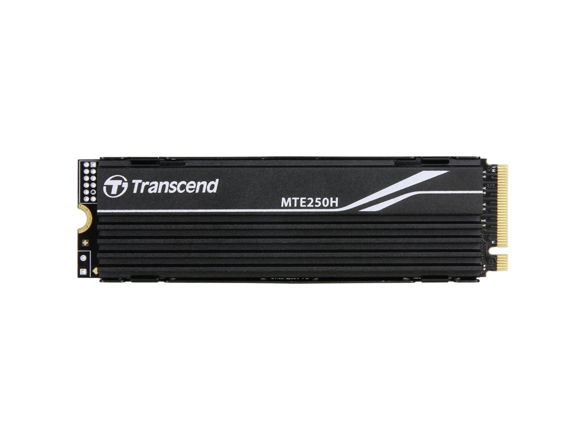 Disco duro ssd nvme m.2 2280 pcie gen 4x4 con disipador térmico metálico dram 3d tlc Transcend
