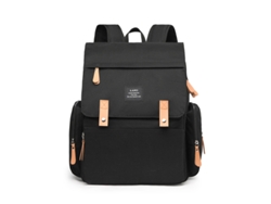 Mochila para pañales CZHHMART ligera e impermeable para salidas - Negra