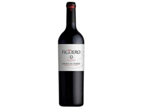 Vino FIGUERO Figuero 12 Meses Tempranillo Ribera Del Duero Crianza 15 L (15 L - 1 unidade)