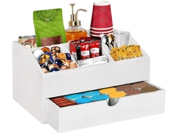 Organizador De Té Y Café De Madera Para Mesa
