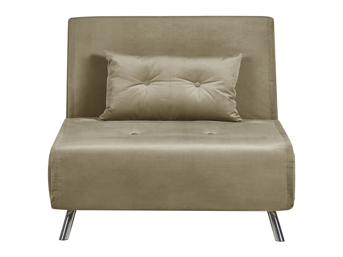 Sofá cama BELIANI Farris de Terciopelo Verde 100x191x89