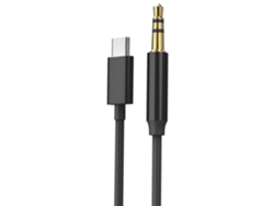 Cable Aux  USB -C a 3.5 mm - 1 m - negro