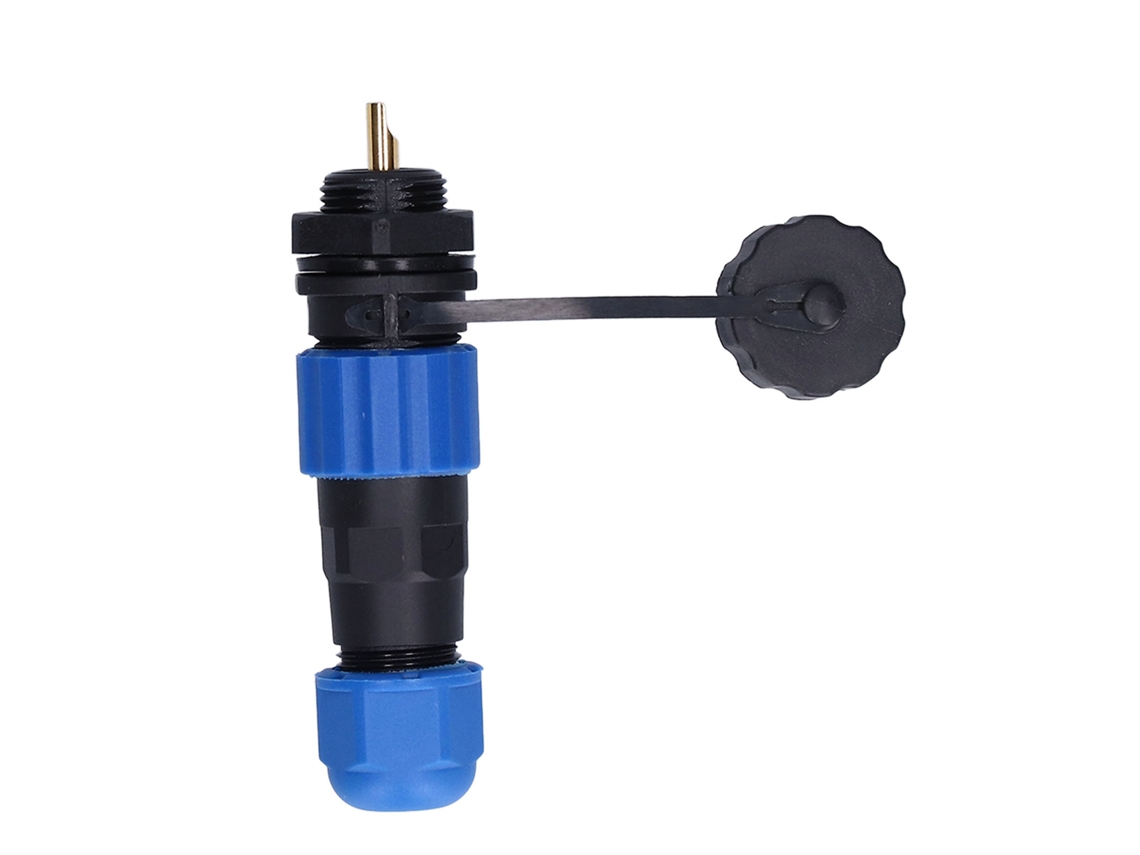 Conector Aviación Seguro Resistente A Oxidación Duradero Compacto Para Máquinas Programadas 1 Pin (380v 25a)