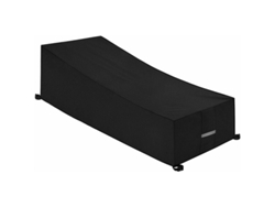 VVJIJILLY Capa Para Móveis De Área Externa Para Espreguiçadeira, Tecido Oxford 210d Com Base De Pvc, À Prova Dágua, Anti Uv, Durável E Resistente Ao Vento, Cap