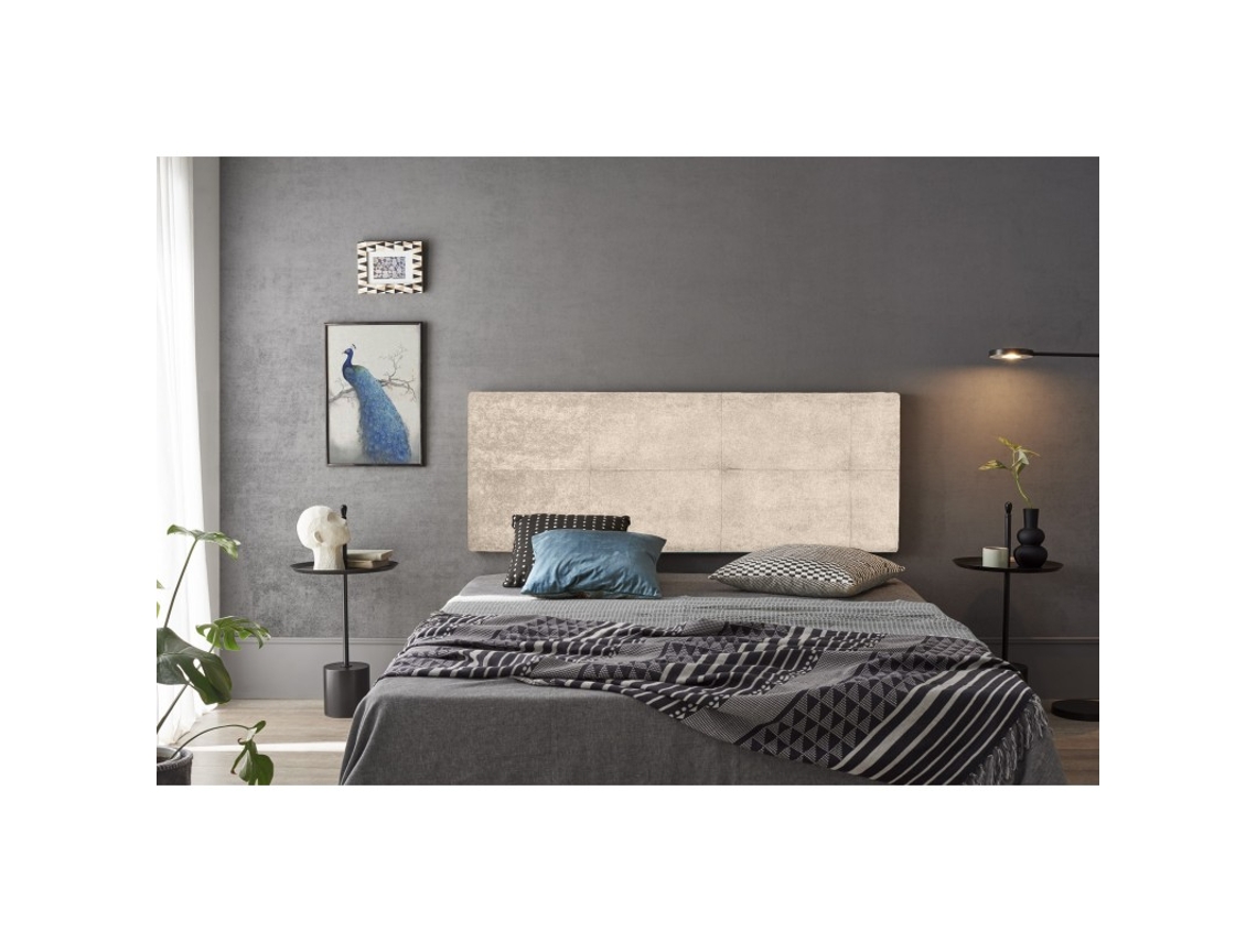 CABECERO CALA TELA BEIGE 115