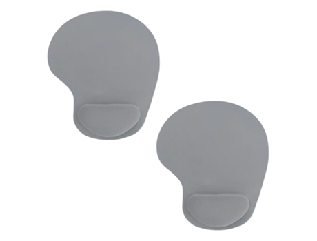Paquete de 2 almohadillas ergonómicas para mouse con cómodo reposamuñecas