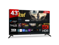 Televisor inteligente 4K de 43 pulgadas con sistema operativo Samsung Tizen OS 8.0.2026 - TD Systems M43C22Tizen